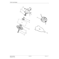 Castelgarden Spare Parts for Brushcutter XB 29