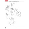 Makita Spare Parts for Orbital Sander BO4560
