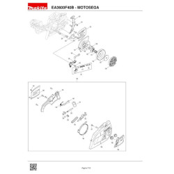 Ricambi Makita per Motosega EA3600F40B
