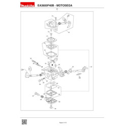 Ricambi Makita per Motosega EA3600F40B