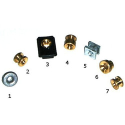 Cable clamps for Brushcutters heads