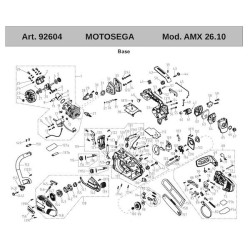 Ricambi Ama per Motosega AMX 26.10