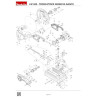 Makita Spare Parts for Abrasive Cut Off Saw LW1400