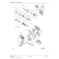 Ricambi Hitachi per Avvitatore ad Impulso WM14DBL