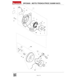 Makita Spare Parts for Power Cutter DPC9500