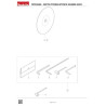 Makita Spare Parts for Power Cutter DPC9500