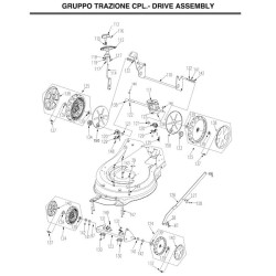 Ama Spare Parts for Lawnmower WORLD RTW53B