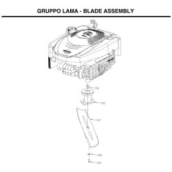 Ama Spare Parts for Lawnmower WORLD RTW53B