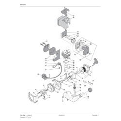 Ricambi Alpina per Decespugliatore TR 26 J (2011) - 280710103