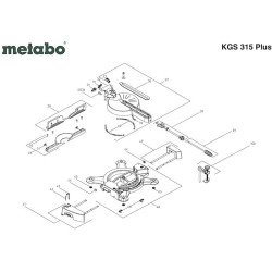 Ricambi Metabo per Smerigliatrici Angolari L 3709-L10-10-LE 9-10