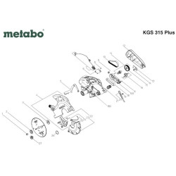 Metabo Spare Parts for Mitre Saw KGS 216 M/0102160400