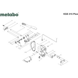 Metabo Spare Parts for Mitre Saw KGS 216 M/0102160400