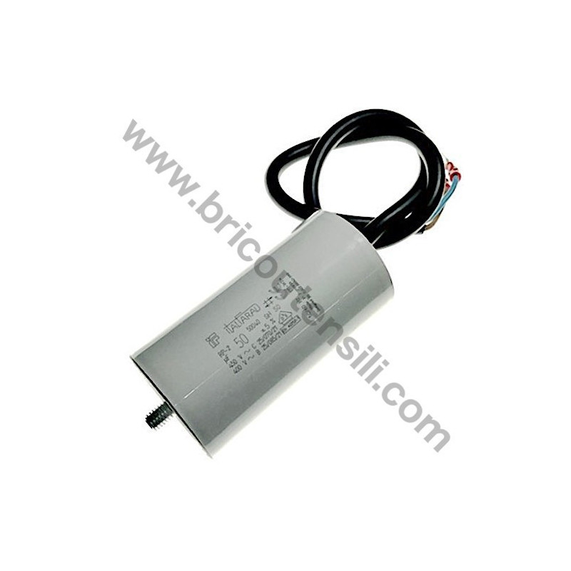 Capacitor 50 mf for Pump Units Fiac VX 304-402-422