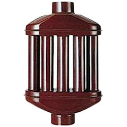 Diffuser for pipes with 8 elements