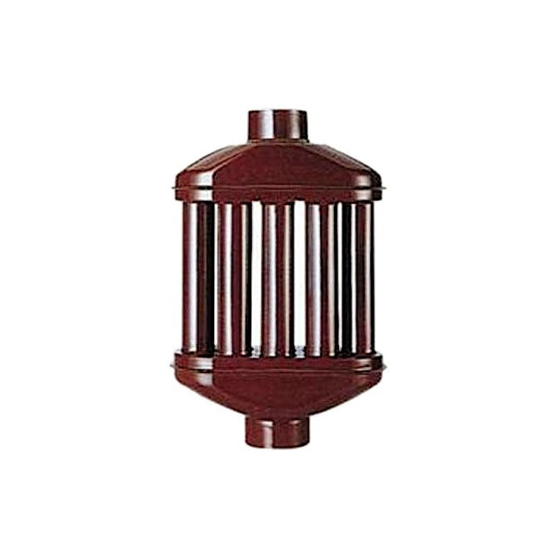 Diffuser for pipes with 8 elements