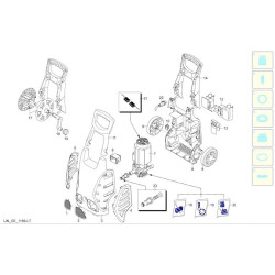 Ricambi Black&Decker per Idropulitrice PW 1700 SPL PLUS - 14085