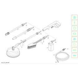 Black&Decker Parts for Pressure Washer PW 1700 SPL PLUS - 14085