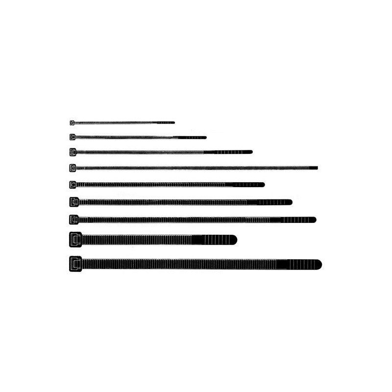 Black Nylon Wire headband 4.8/250 mm