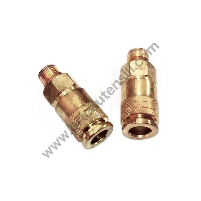 Rubinetto Rapido Filettato Maschio 1/4'' Import