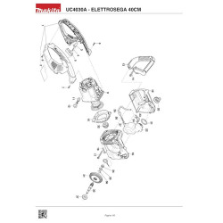 Makita Spare Parts for Electric Chainsaw UC4030A
