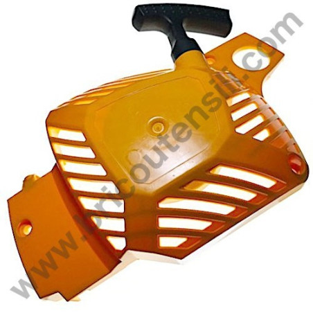 Assieme Avviamento Giallo per Motosega Castor CP 40