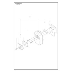 McCulloch Spare Parts for Chain Saw CS 340 - CS 380