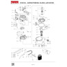 Ricambi Makita per Aspiratore VC3012L