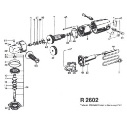 Flex Spare Parts for Mixer R 2602
