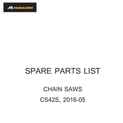 McCulloch Spare Parts for Chain Saw CS42S