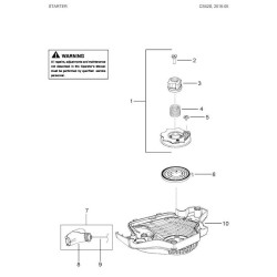 McCulloch Spare Parts for Chain Saw CS42S