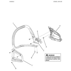 McCulloch Spare Parts for Chain Saw CS42S
