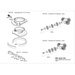 Flex Spare Parts for Retecflex RE 14-5 115