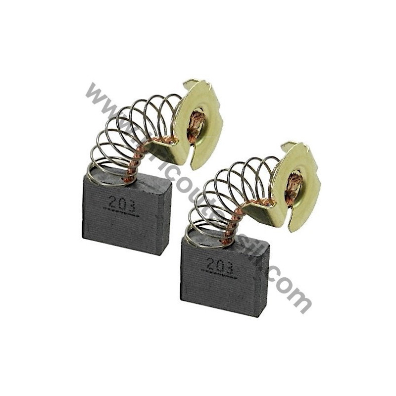 Spazzole CB-203 per Fresatrici Makita 3612C