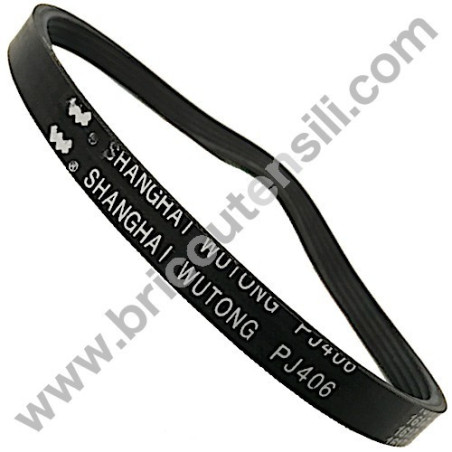 Belt Poli-V PJ406 for Tiller Meccanica Benassi RL 1