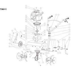 Ricambi Meccanica Benassi per Motozappatrice RL 113