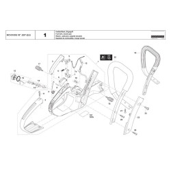 Maruyama Spare Parts for Chainsaw MCV5100S 18" .325"
