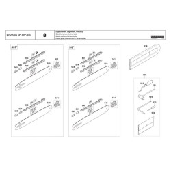 Maruyama Spare Parts for Chainsaw MCV5100S 18" .325"