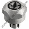 Collet with Clamping Nut for Straight Grinder Flex