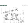 Metabo Spare Parts for Cordless Drill Driver SB 18 LTX BL I - 02352000