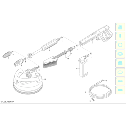 Ricambi Black&Decker per Idropulitrice BXPW 1800 PE - 14122