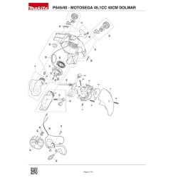Dolmar Spare Parts for Chainsaw PS45/40