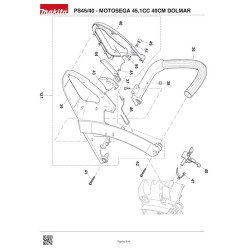 Ricambi Dolmar per Motosega PS45/40