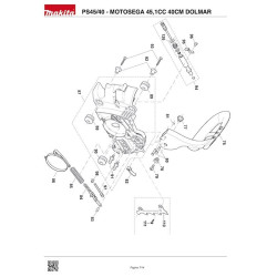 Dolmar Spare Parts for Chainsaw PS45/40