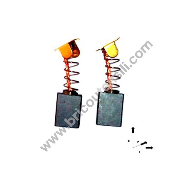 Carbon Brushes for Angle Grinder Valex SA230L