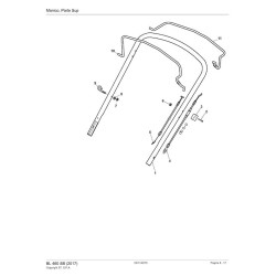 Alpina Spare Parts for Lawn Mower BL 460 SB