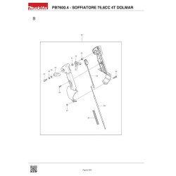 Ricambi Dolmar per Soffiatore PB7600.4