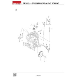 Dolmar Spare Parts for Blower PB7600.4