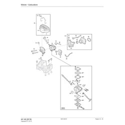 Alpina Spare Parts for Chain Saw AC 46