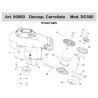 Ama Spare Parts for Whelled Brushcutter DC560