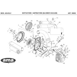 Ricambi Makita per Scalpellatore HK1820